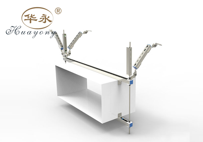 矩形风管侧纵向